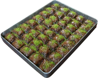 Čoko pistacija — pogled 3